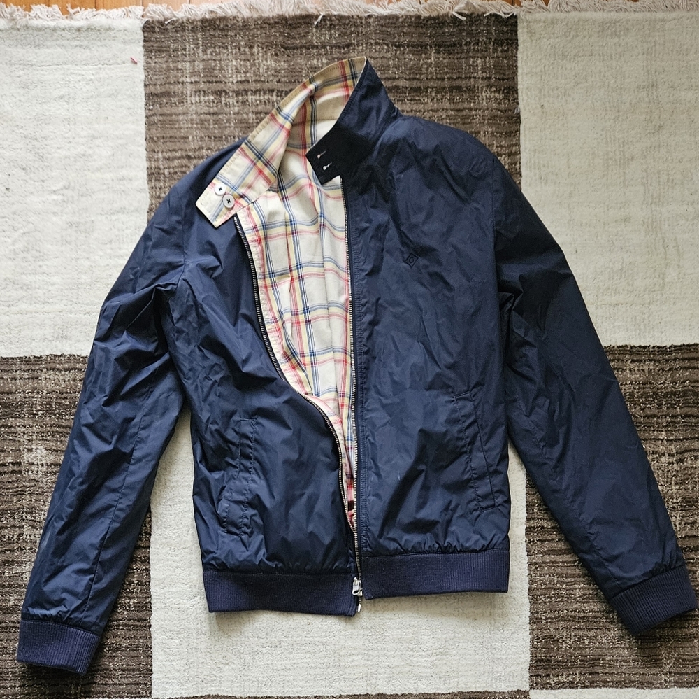 Mens Gant Reversible Lightweight Windbreaker Jacket